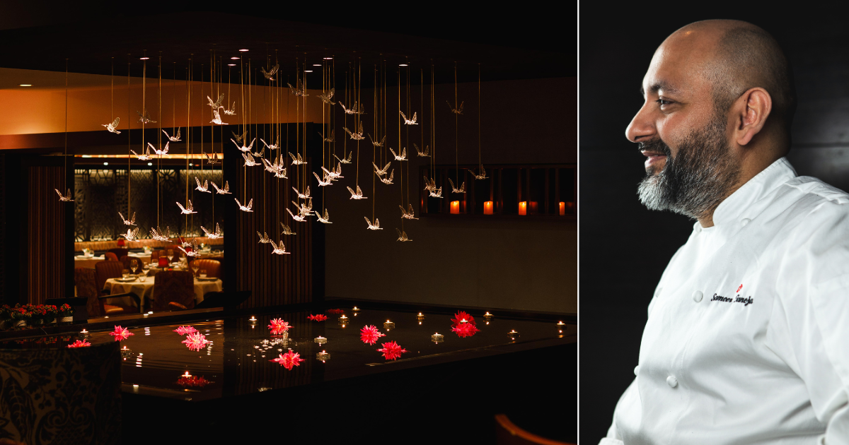 Sameer Taneja's Michelin-starred Indian restaurant Benares in Mayfair